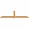 Ekena Millwork Eugene Smooth Timber Gable Bracket, Western Red Cedar, 96"W x 32"H x 3 1/2"D x 5 1/2"F, 8/12 Pitch GBW096X32X0406EUG00SWR - alternate 2